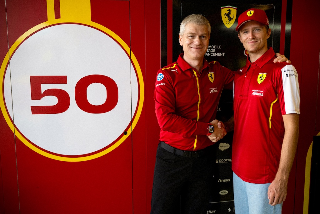 Ferrari forlænger kontrakten med Nicklas Nielsen
(Foto: Ferrari Media)